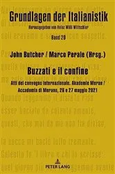 Book cover of Buzzati e il confine by Heinz Willi Wittschier