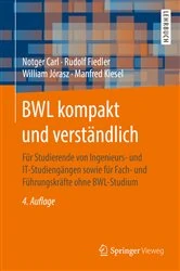 Book cover of BWL kompakt und verständlich (4th ed.) by Notger Carl