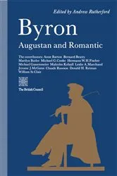 Book cover of Byron: Augustan and Romantic by Andrew Rutherford