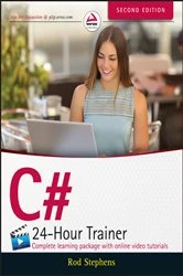 Book cover of C# 24-Hour Trainer (2nd ed.) by Rod Stephens