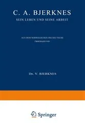 Book cover of C. A. Bjerknes by Unknown