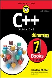 Book cover of C++ All-in-One For Dummies (4th ed.) by John Paul Mueller