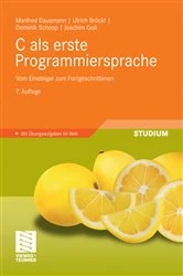 Book cover of C als erste Programmiersprache (7th ed.) by Manfred Dausmann