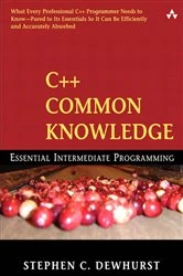 Book cover of C++ Common Knowledge by Stephen C. Dewhurst