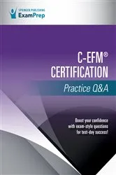 Book cover of C-EFM® Certification Practice Q&A by Springer Publishing Company