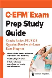 Book cover of C-EFM® Exam Prep Study Guide by Springer Publishing Company