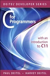 Book cover of C for Programmers with an Introduction to C11 by Paul Deitel