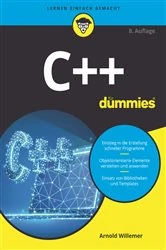 Book cover of C++ für Dummies (8th ed.) by Arnold V. Willemer