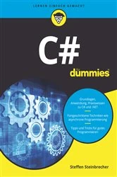 Book cover of C# für Dummies by Steffen Steinbrecher