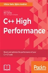 Book cover of C++ High Performance by Viktor Sehr