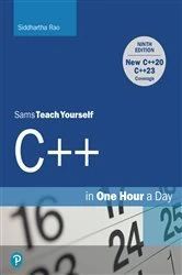 Book cover of C++ in One Hour a Day, Sams Teach Yourself (9th ed.) by Siddhartha Rao