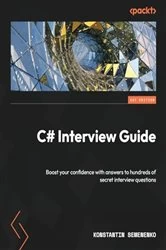 Book cover of C# Interview Guide by Konstantin Semenenko