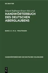 Book cover of C. M. B. - Frautragen by Eduard Hoffmann-Krayer