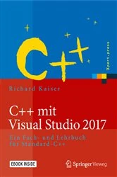 Book cover of C++ mit Visual Studio 2017 by Richard Kaiser