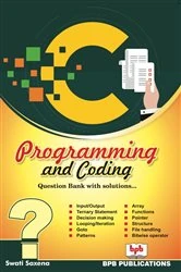 Book cover of C Programming and Coding by Swati Saxena