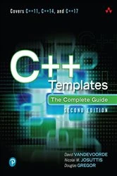 Book cover of C++ Templates (2nd ed.) by David Vandevoorde