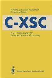 Book cover of C-XSC by Rudi Klatte