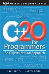 Book cover of C++20 for Programmers (3rd ed.) by Paul Deitel