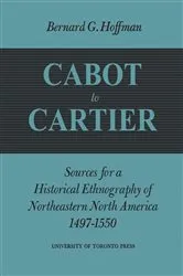 Book cover of Cabot to Cartier by Hoffman, Bernard, G.