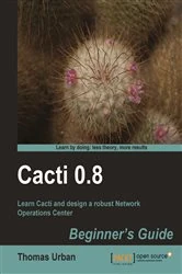 Book cover of Cacti 0.8 Beginner's Guide by Thomas Urban