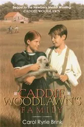 Book cover of Caddie Woodlawn's Family by Carol Ryrie Brink