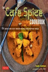 Book cover of Cafe Spice Cookbook by Hari Nayak
