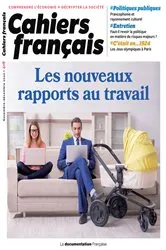 Book cover of Cahier français : Les nouveaux rapports au travail - n°418 by Jean-François Adrian