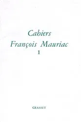 Book cover of Cahiers numero 1 by François Mauriac