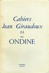 Book cover of Cahiers numero 2-3 by Jean Giraudoux