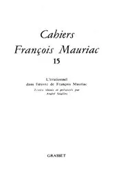 Book cover of Cahiers numéro 15 (1988) by François Mauriac