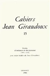 Book cover of Cahiers numéro 15 by Jean Giraudoux
