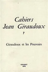 Book cover of Cahiers numéro 7 by Jean Giraudoux