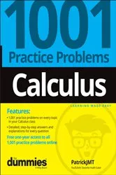 Book cover of Calculus: 1001 Practice Problems For Dummies (+ Free Online Practice) by Patrick Jones