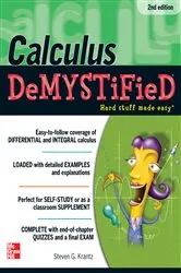 Book cover of Calculus DeMYSTiFieD, Second Edition (2nd ed.) by Steven G. Krantz