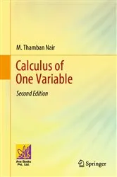 Book cover of Calculus of One Variable (2nd ed.) by M. Thamban Nair
