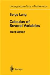 Book cover of Calculus of Several Variables (3rd ed.) by Unknown