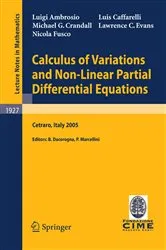 Book cover of Calculus of Variations and Nonlinear Partial Differential Equations by Luigi Ambrosio