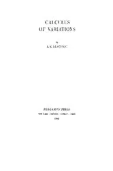 Book cover of Calculus of Variations by Unknown