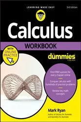 Book cover of Calculus Workbook For Dummies with Online Practice (3rd ed.) by Unknown