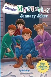 Book cover of Calendar Mysteries #1: January Joker by Ron Roy