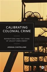 Book cover of Calibrating Colonial Crime by Joshua Castellino