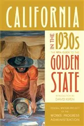 Book cover of California in the 1930s by Federal Writers Project of the Works Progress Administration
