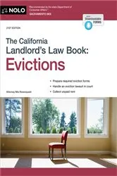 Book cover of California Landlord's Law Book, The: Evictions (21st ed.) by Unknown