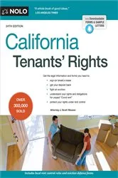 Book cover of California Tenants' Rights (24th ed.) by Unknown