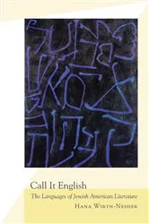 Book cover of Call It English by Hana Wirth-Nesher
