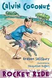 Book cover of Calvin Coconut: Rocket Ride by Graham Salisbury