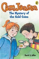 Book cover of Cam Jansen: The Mystery of the Gold Coins #5 by David A. Adler