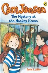 Book cover of Cam Jansen: The Mystery of the Monkey House #10 by David A. Adler