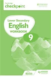 Book cover of Cambridge Checkpoint Lower Secondary English Workbook 9 by Unknown