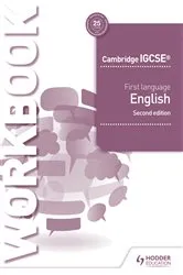 Book cover of Cambridge IGCSE First Language English Workbook 2nd edition by John Reynolds